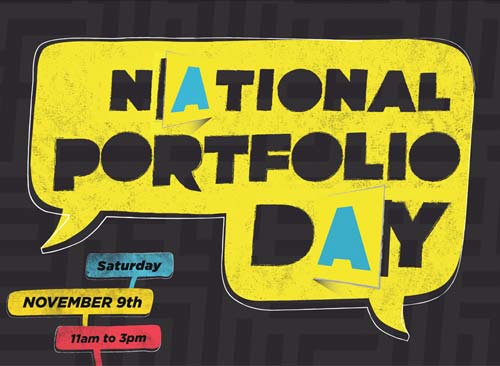 National Portfolio Day Brochure & Poster